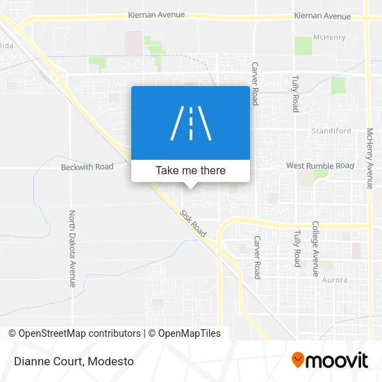 Dianne Court map