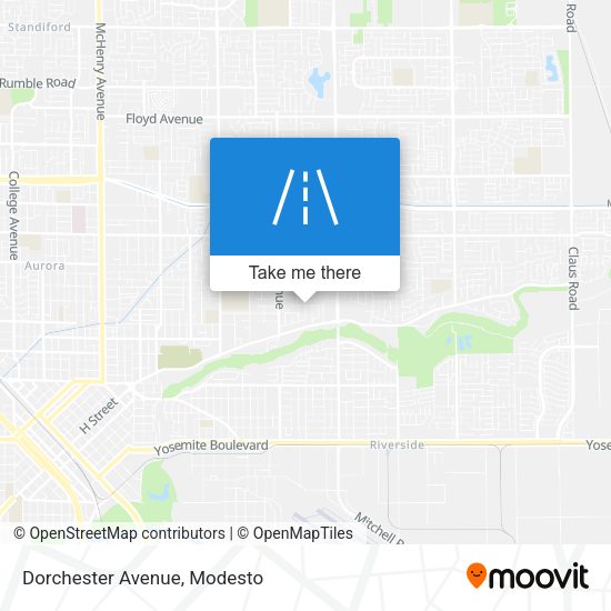 Mapa de Dorchester Avenue