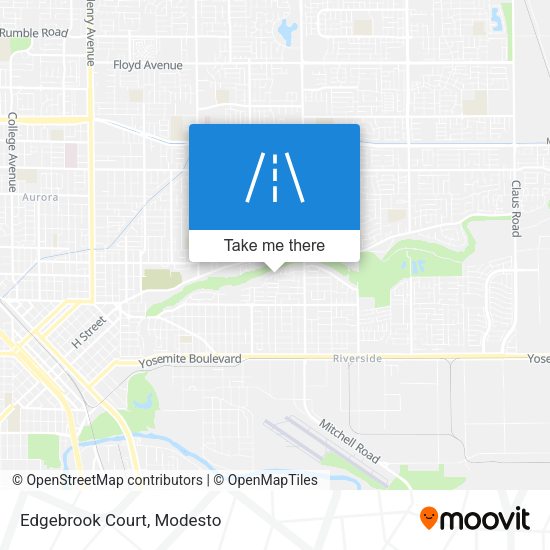 Mapa de Edgebrook Court