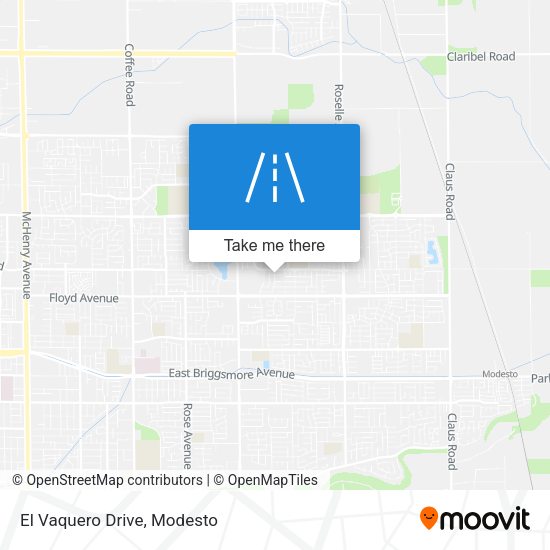 Mapa de El Vaquero Drive