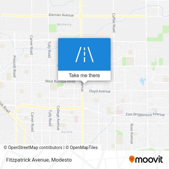 Mapa de Fitzpatrick Avenue