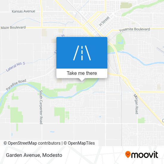 Mapa de Garden Avenue