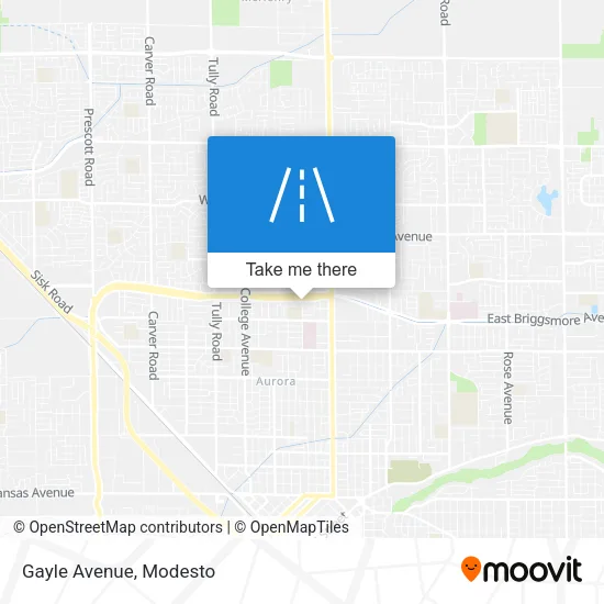 Mapa de Gayle Avenue