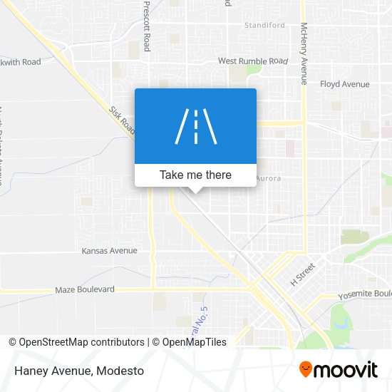 Mapa de Haney Avenue