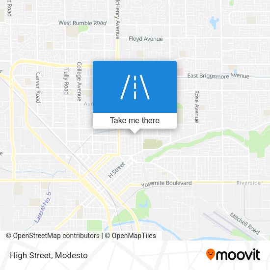 Mapa de High Street