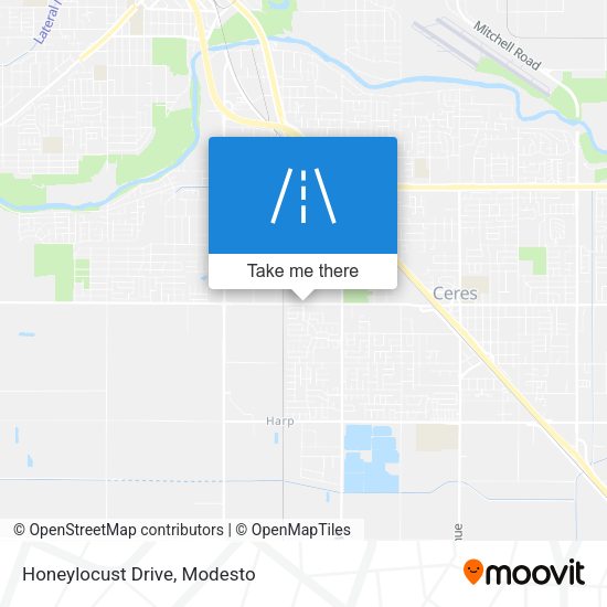 Mapa de Honeylocust Drive