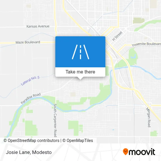 Josie Lane map