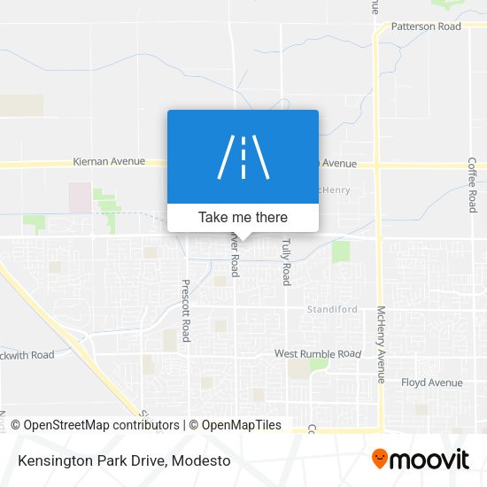 Mapa de Kensington Park Drive