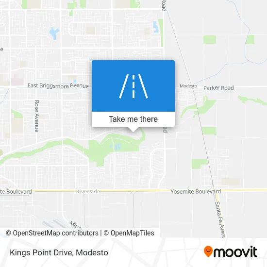 Kings Point Drive map