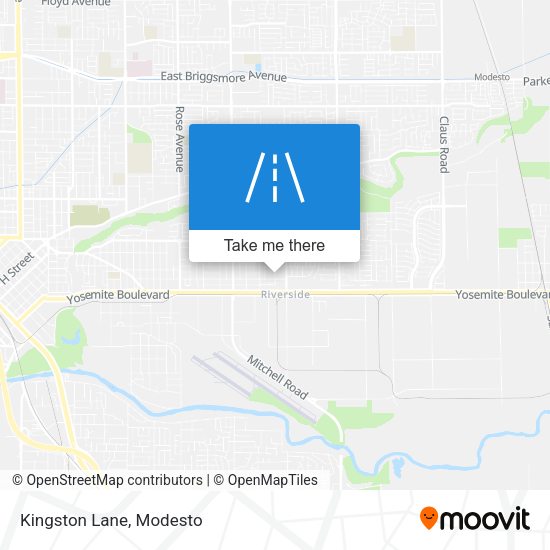 Mapa de Kingston Lane