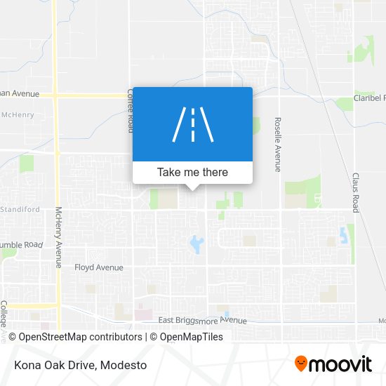 Mapa de Kona Oak Drive