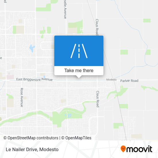 Mapa de Le Nailer Drive