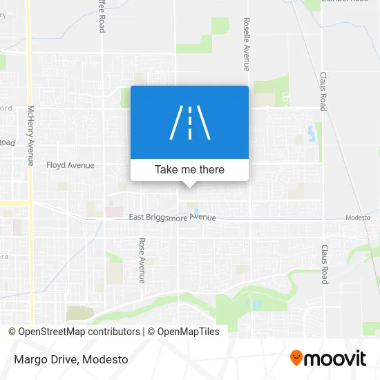 Margo Drive map