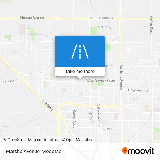 Marsha Avenue map