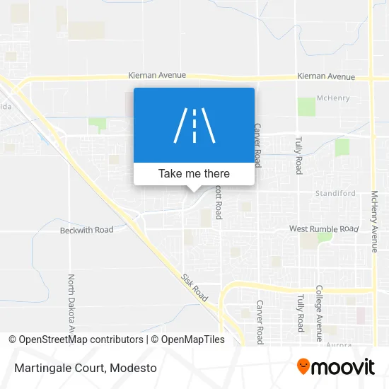 Martingale Court map