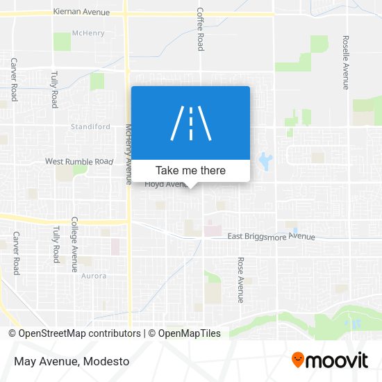 Mapa de May Avenue