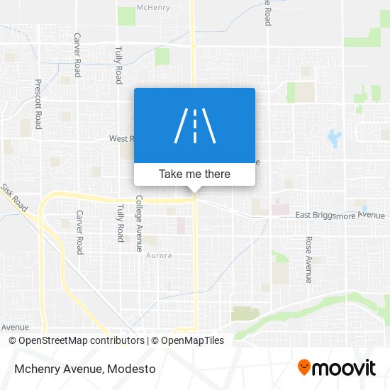 Mchenry Avenue map