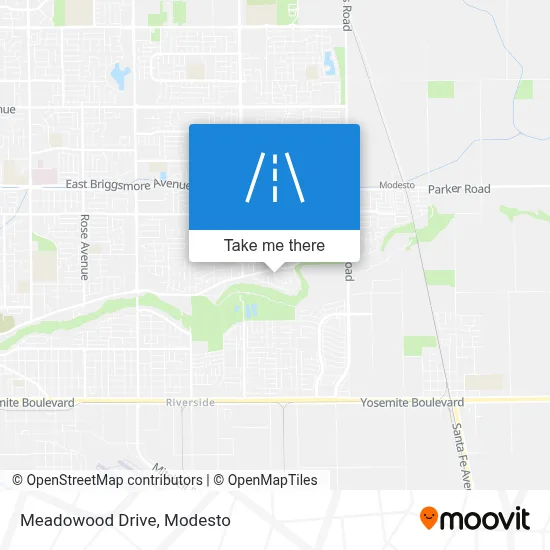 Meadowood Drive map