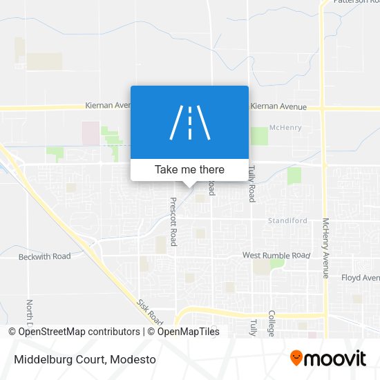 Middelburg Court map