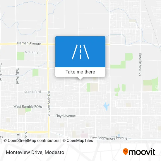 Monteview Drive map
