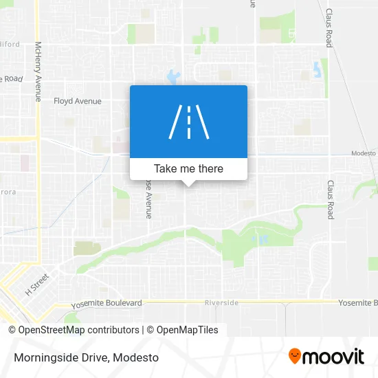 Morningside Drive map