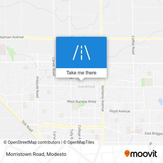 Mapa de Morristown Road