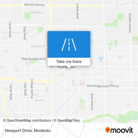 Mapa de Newport Drive