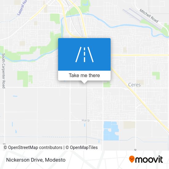 Mapa de Nickerson Drive
