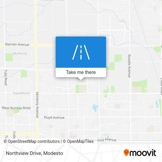 Northview Drive map