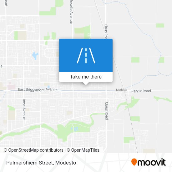 Palmershiem Street map