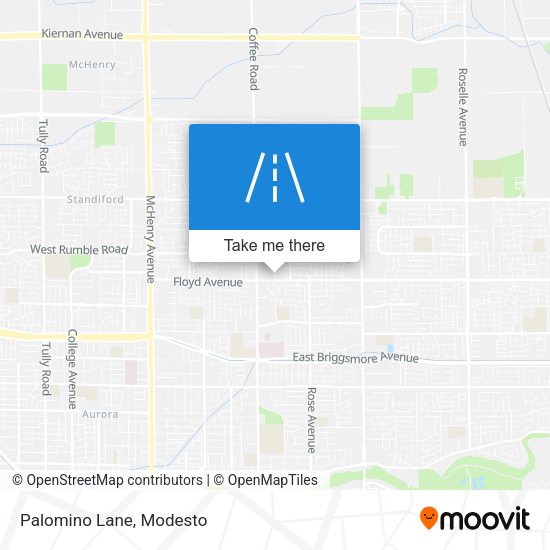 Mapa de Palomino Lane