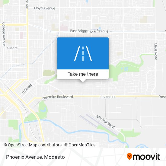 Mapa de Phoenix Avenue