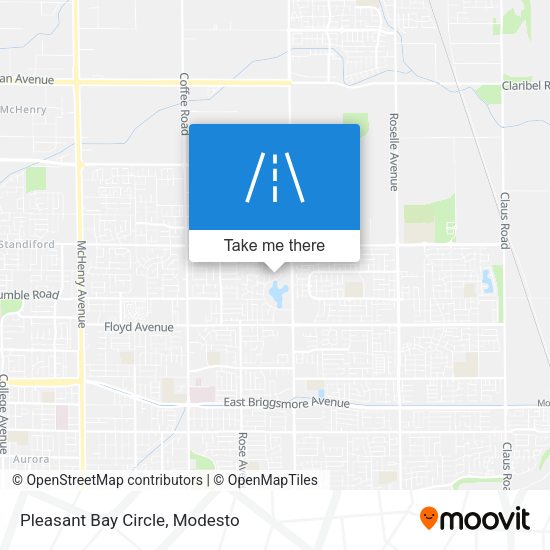 Pleasant Bay Circle map