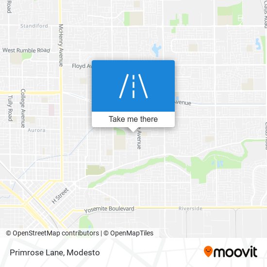 Mapa de Primrose Lane