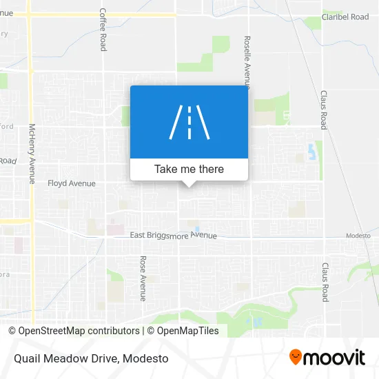 Quail Meadow Drive map