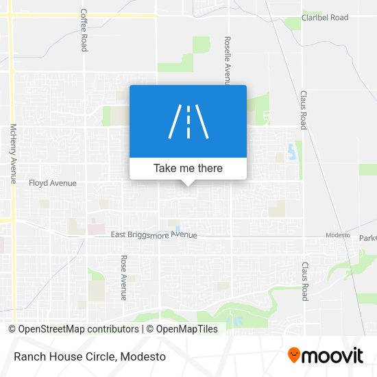 Ranch House Circle map