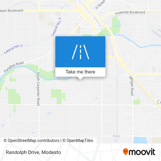 Mapa de Randolph Drive