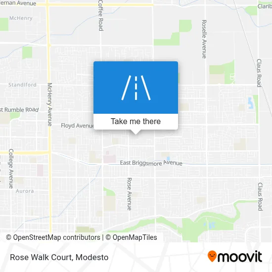 Rose Walk Court map