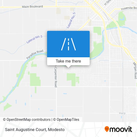 Saint Augustine Court map