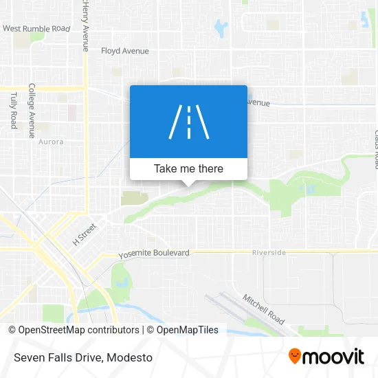 Mapa de Seven Falls Drive