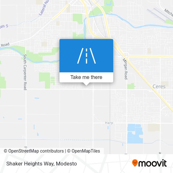 Mapa de Shaker Heights Way