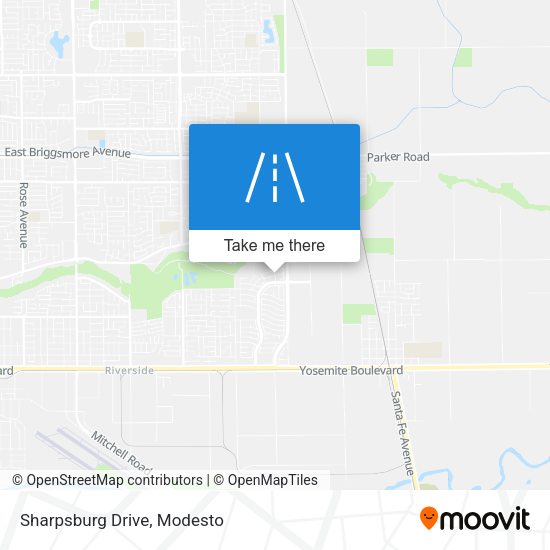 Mapa de Sharpsburg Drive