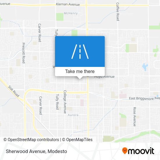 Mapa de Sherwood Avenue