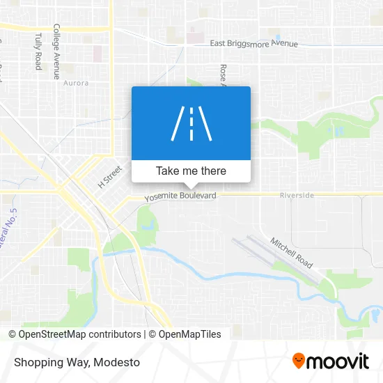 Shopping Way map