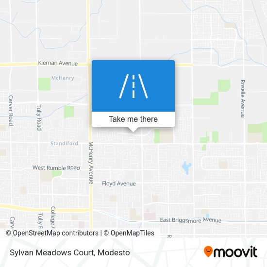 Sylvan Meadows Court map