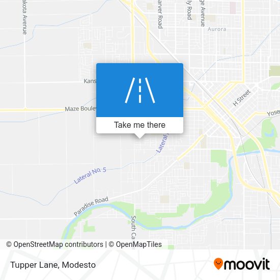 Mapa de Tupper Lane