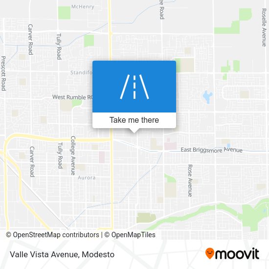 Mapa de Valle Vista Avenue