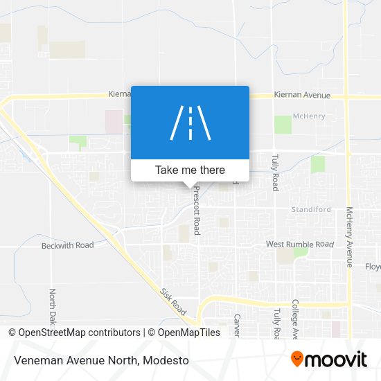 Veneman Avenue North map