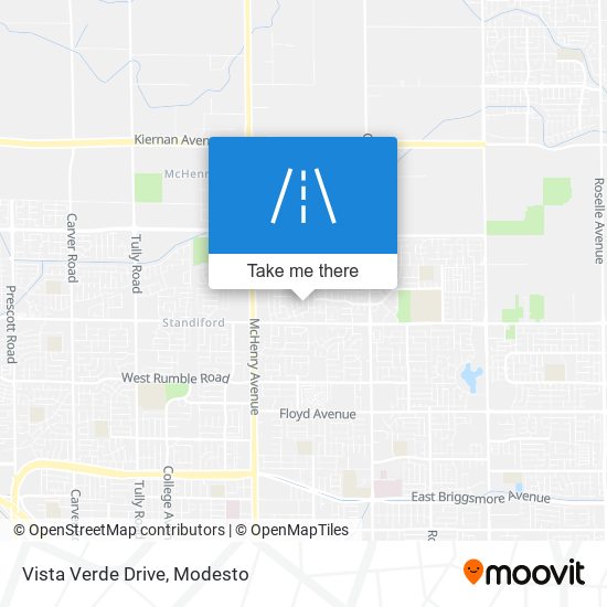 Vista Verde Drive map