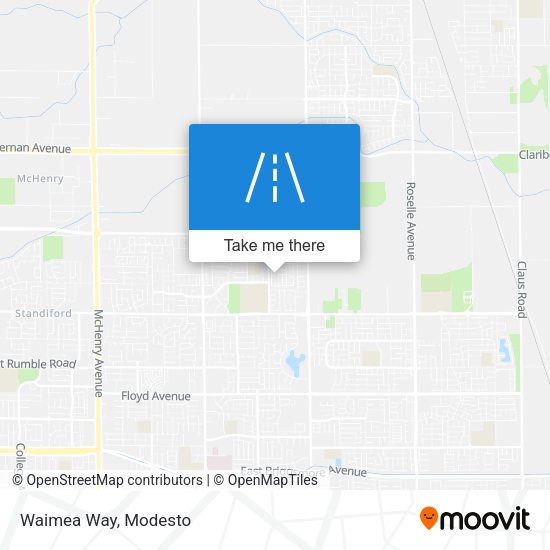 Mapa de Waimea Way